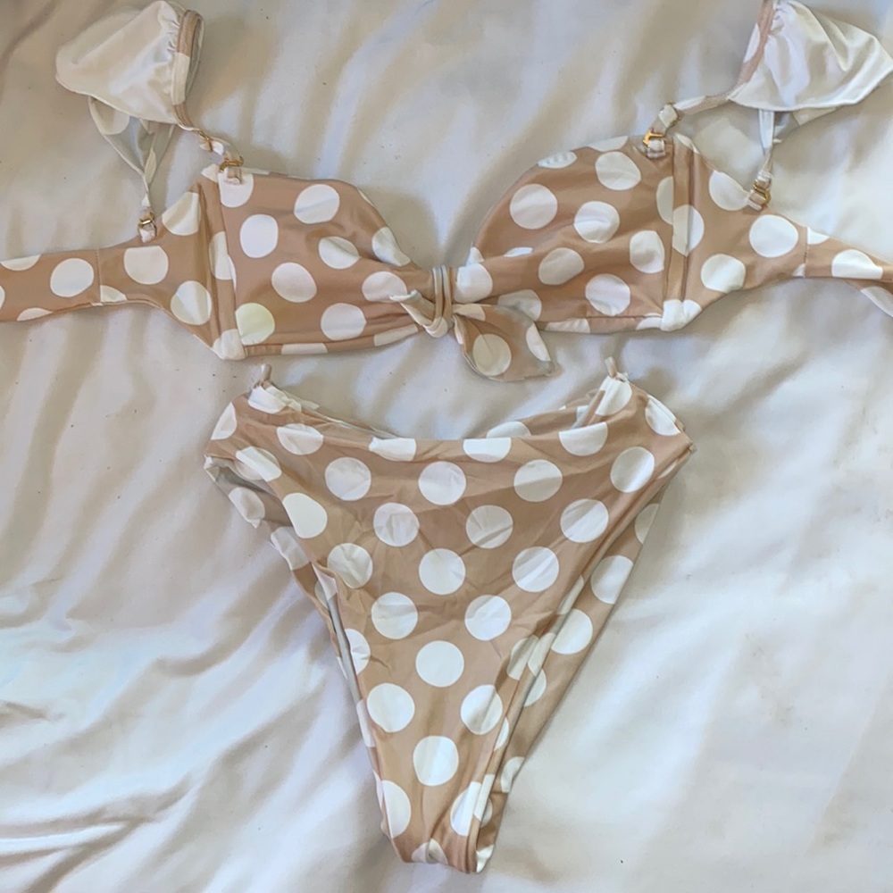 Polka Dot Montce Swim